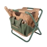 Folding Stool with Garden Tool Bag Bulk Discounts