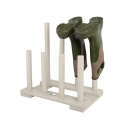 Wooden Boot Rack for 4 Pairs of Boots Offers