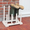 Wooden Boot Rack for 4 Pairs of Boots On Sale