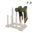 Wooden Boot Rack for 4 Pairs of Boots Promotion