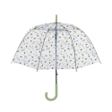Transparent Umbrella with Bee and Flower Print Promotion