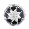Transparent Umbrella with Forest and Deer Pattern Offers