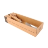 Stainless Steel Garden Transplanter with Wooden Handle Sale