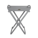 Foldable Garden Table with Grey Wood Tray Promotion