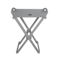 Foldable Garden Table with Grey Wood Tray Promotion
