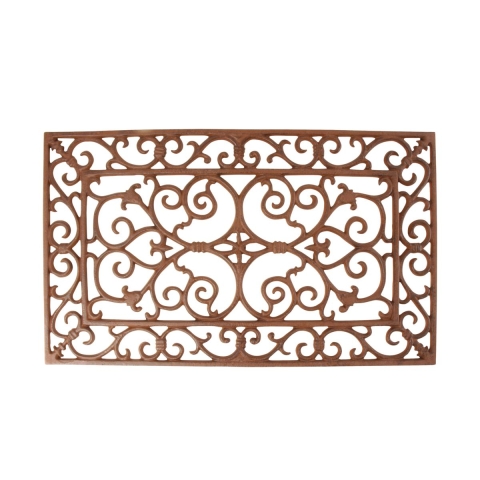 Classic Style Cast Iron Doormat for Entrance 58.2x34cm Promotion
