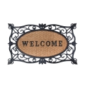 Elegant Coir and Rubber Welcome Doormat Promotion