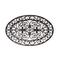 Victorian Style Oval Rubber Entry Mat Promotion
