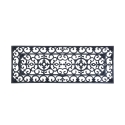 Victorian Style Rectangular Rubber Entryway Doormat Promotion
