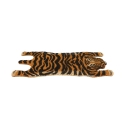 Tiger-Shaped Coir Doormat for Entryway On Sale
