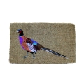 Coconut Fiber Entryway Doormat with Pheasant Print Promotion