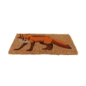 Coco Fiber Doormat with Decorative Fox Print Offers
