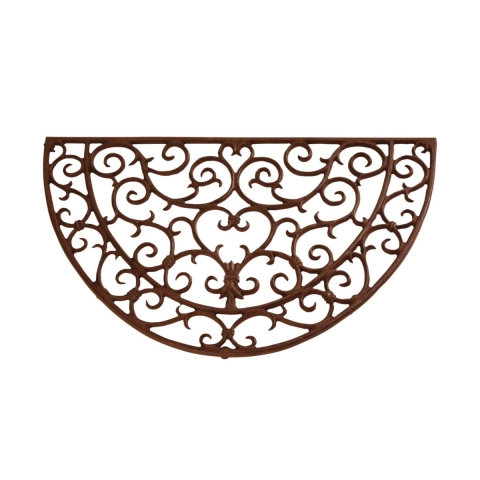 Elegant Classic Style Half-Circle Entryway Doormat Promotion
