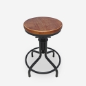 Skape Industrial Style Adjustable Screw Bar Kitchen Stool Offers