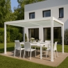 Trinidad Manual 3x4m Aluminum Bioclimatic Garden Pergola Model