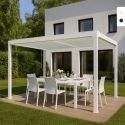 Trinidad Manual 3x4m Aluminum Bioclimatic Garden Pergola Promotion