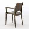 Polypropylene chairs with armrests for bar and restaurant Paris Arm Grand Soleil Sale