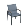 Outdoor Set with Glass Table and 4 Tarquinia Chairs On Sale
