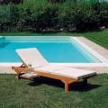 Teak Sunbed Cushion Carloforte Promotion