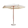 Gharab Wooden Center Pole Garden Umbrella 285cm Promotion