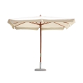 Solava Rectangular Garden Umbrella 3x2 with Central Wooden Pole Promotion