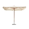 Solava Rectangular Garden Umbrella 3x2 with Central Wooden Pole Promotion