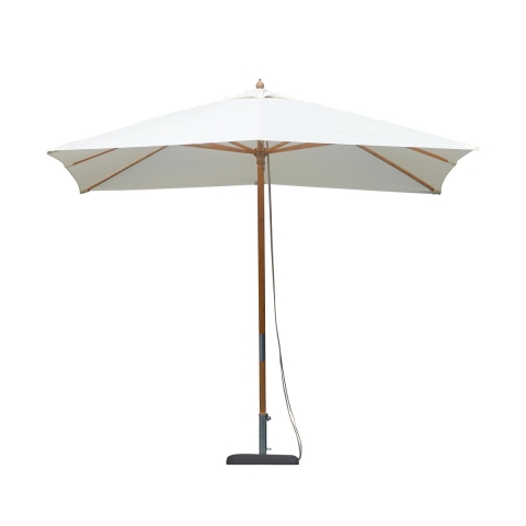 Garden Umbrella 3x3m Bamboo Central Pole Windproof Khumat Promotion