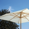 Garden Umbrella 3x3m Bamboo Central Pole Windproof Khumat Sale