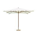 Manora 3x4m Wooden and Polyester Garden Umbrella Promotion