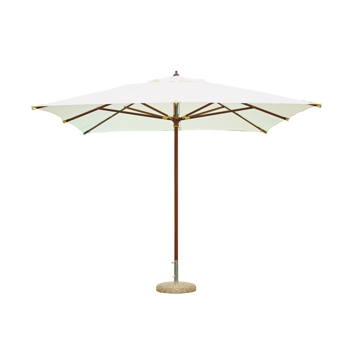 Manora 3x4m Wooden and Polyester Garden Umbrella Promotion