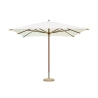 Manora 3x4m Wooden and Polyester Garden Umbrella Promotion