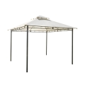 3x3 Garden Gazebo in Iron, Ecru Anthracite, Illinois Promotion