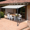 Kansas Wall-Mounted Iron Pergola 3x4m for Outdoors On Sale