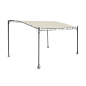 Kansas Wall-Mounted Iron Pergola 3x4m for Outdoors Promotion