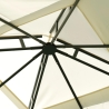 3x3 Garden Gazebo in Iron, Ecru Anthracite, Illinois Sale