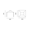 3x3m Oregon Metal Garden Gazebo with Mosquito Netting Discounts