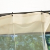 3x3m Oregon Metal Garden Gazebo with Mosquito Netting Sale