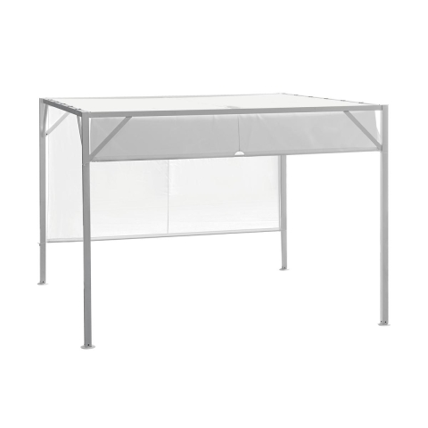 3x3 Garden Pergola with Sliding Roof Skroda Promotion