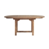 Expandable Outdoor Teak Wood Table for 8, Capraia Sale