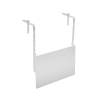 White Folding Outdoor Table for Balconies 60x52cm Ringhiera Offers