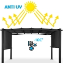 Barbados 3x4m Rectangular Aluminum Outdoor Garden Gazebo Characteristics
