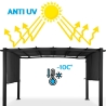 Barbados 3x4m Rectangular Aluminum Outdoor Garden Gazebo Characteristics