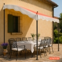 Steel gazebo 3x2m for garden bar hotel Pergola uv