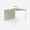 Gazebo 3.3x3.3 metres garden bar veranda market pagoda Antigua uv Sale