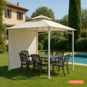 Gazebo 3.3x3.3 metres garden bar veranda market pagoda Antigua uv Bulk Discounts