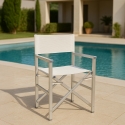 2 Portable Folding Beach Chairs, Aluminum & Textilene, Regista Gold Offers