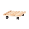Square Wooden Plant Pot Trolley with Wheels Bulk Discounts