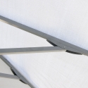 Marte 3x3m Square Garden Parasol 