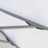 Marte 3x3m Square Garden Parasol 