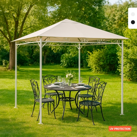 Gazebo 3x3 metres garden steel windproof Style uv Promotion
